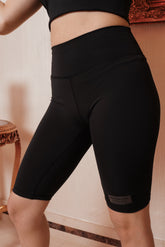 10.5 inch Biker Shorts - Black